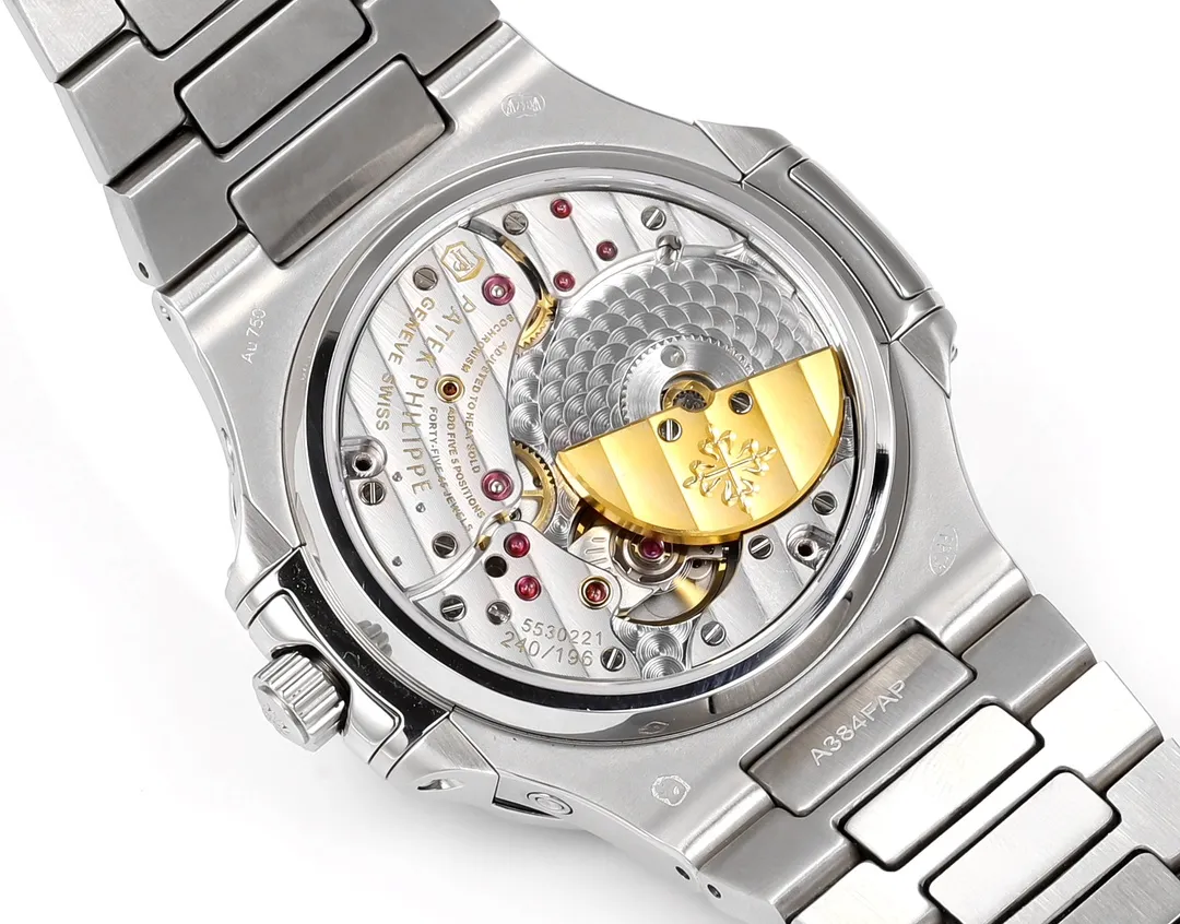 Patek Philippe Silver Nautilus Watch