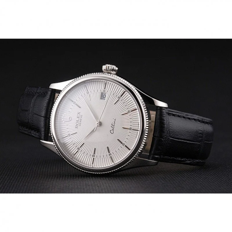 Superclone Rolex Cellini 38mm White Dial REP016802