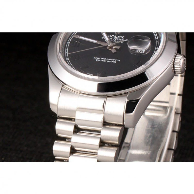 Superclone Rolex Day-Date 40mm Black Dial 80294