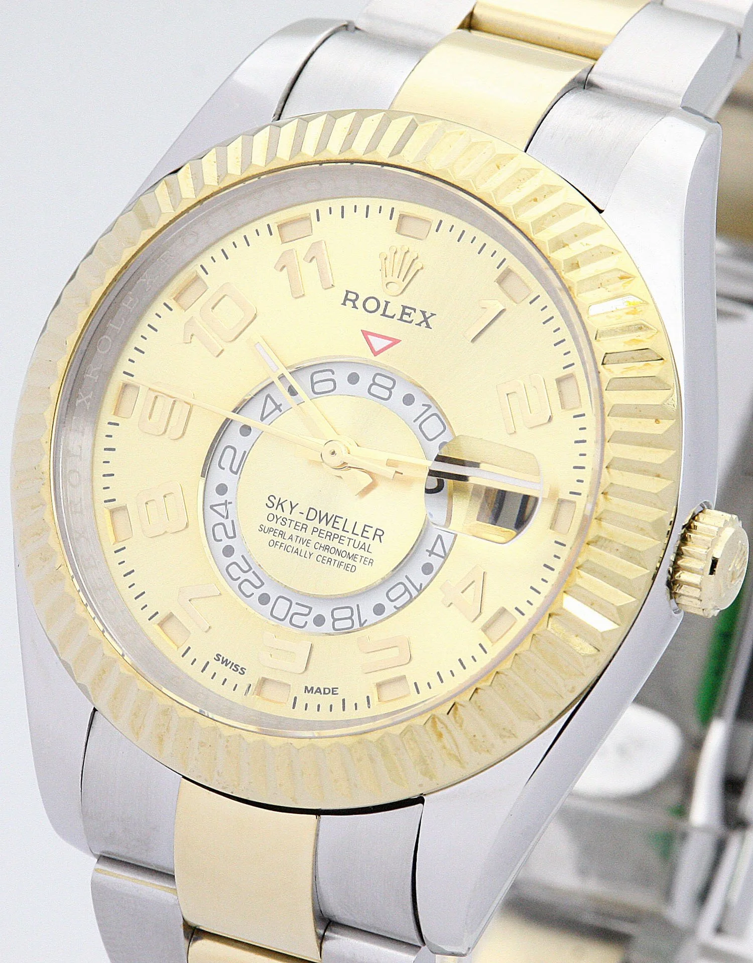 Rolex Sky-Dweller 42mm Gold Dial 326938