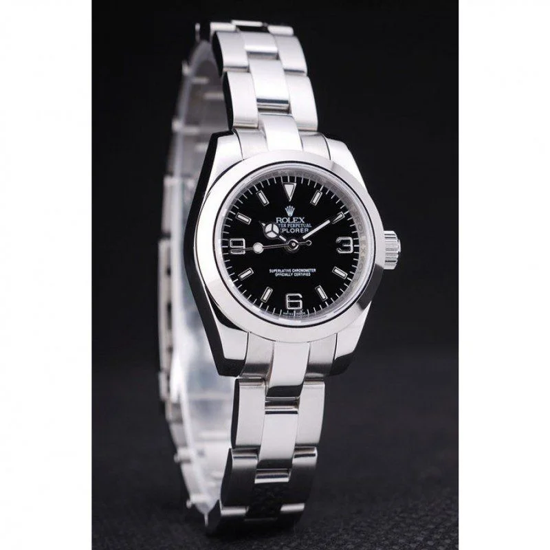 Superclone Rolex Explorer 26mm Black Dial SLR157
