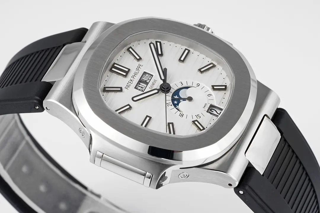 Patek Philippe Blue Nautilus Rubber Watch