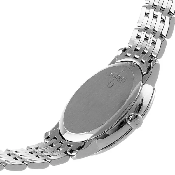 Omega De Ville Men Automatic Black Stainless Steel Watch O42410402001001