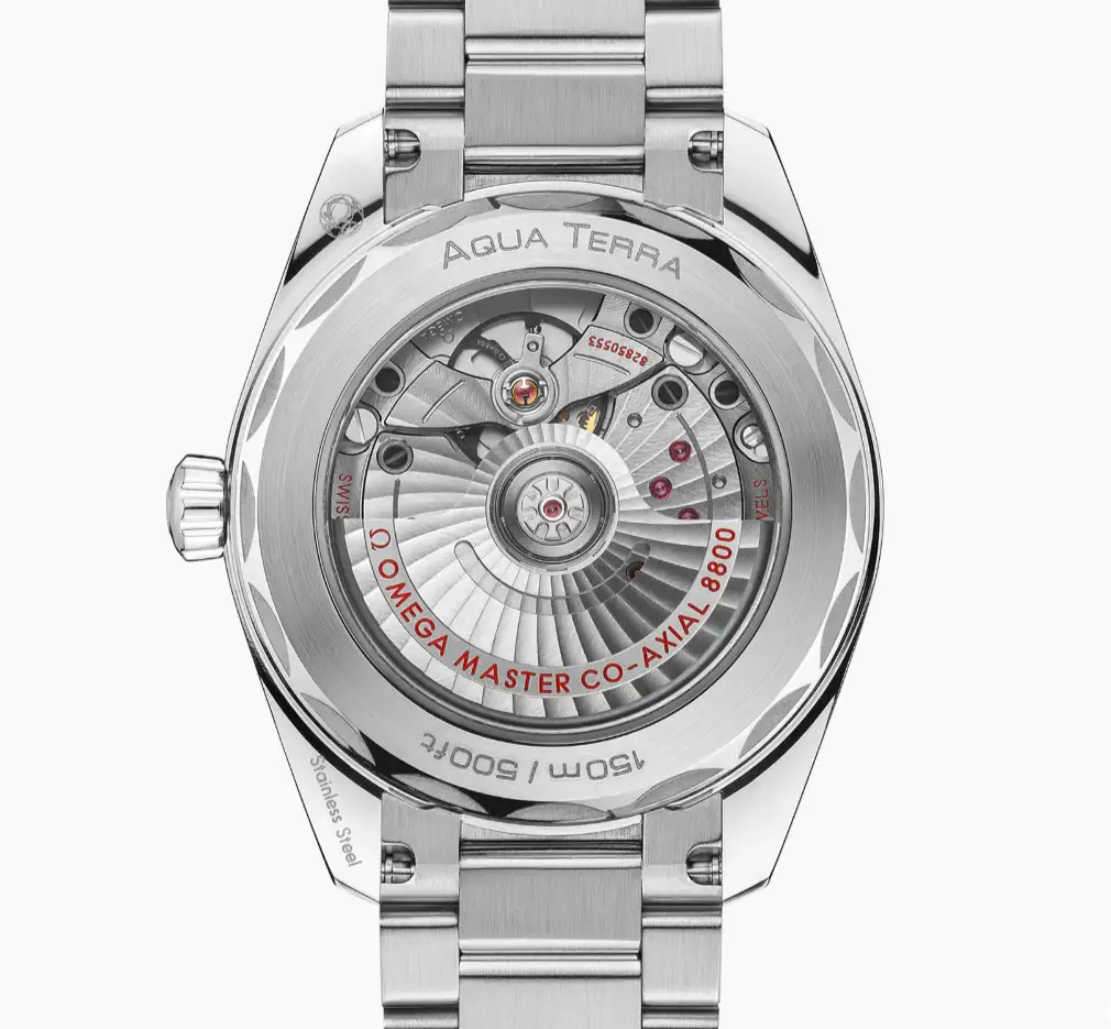 Omega Aquaterra Women Automatic Rose Stainless Steel Watch O22010342010003