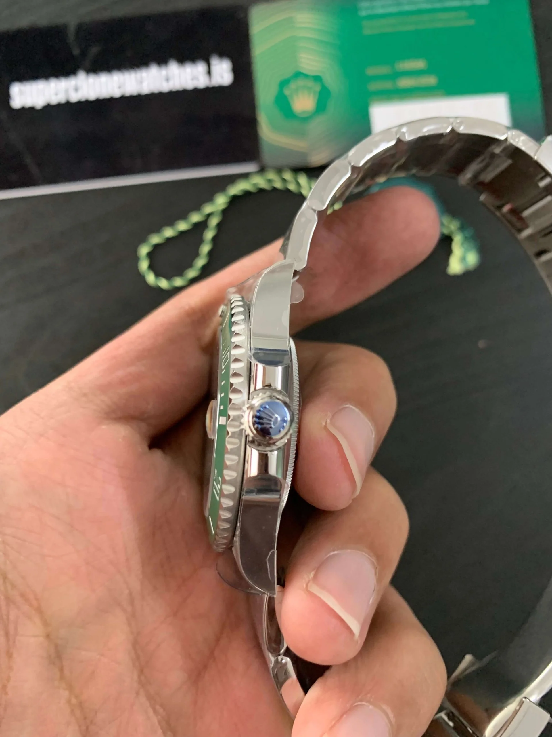 Superclone Rolex Submariner 41mm Black Dial 126610LV  Starbucks