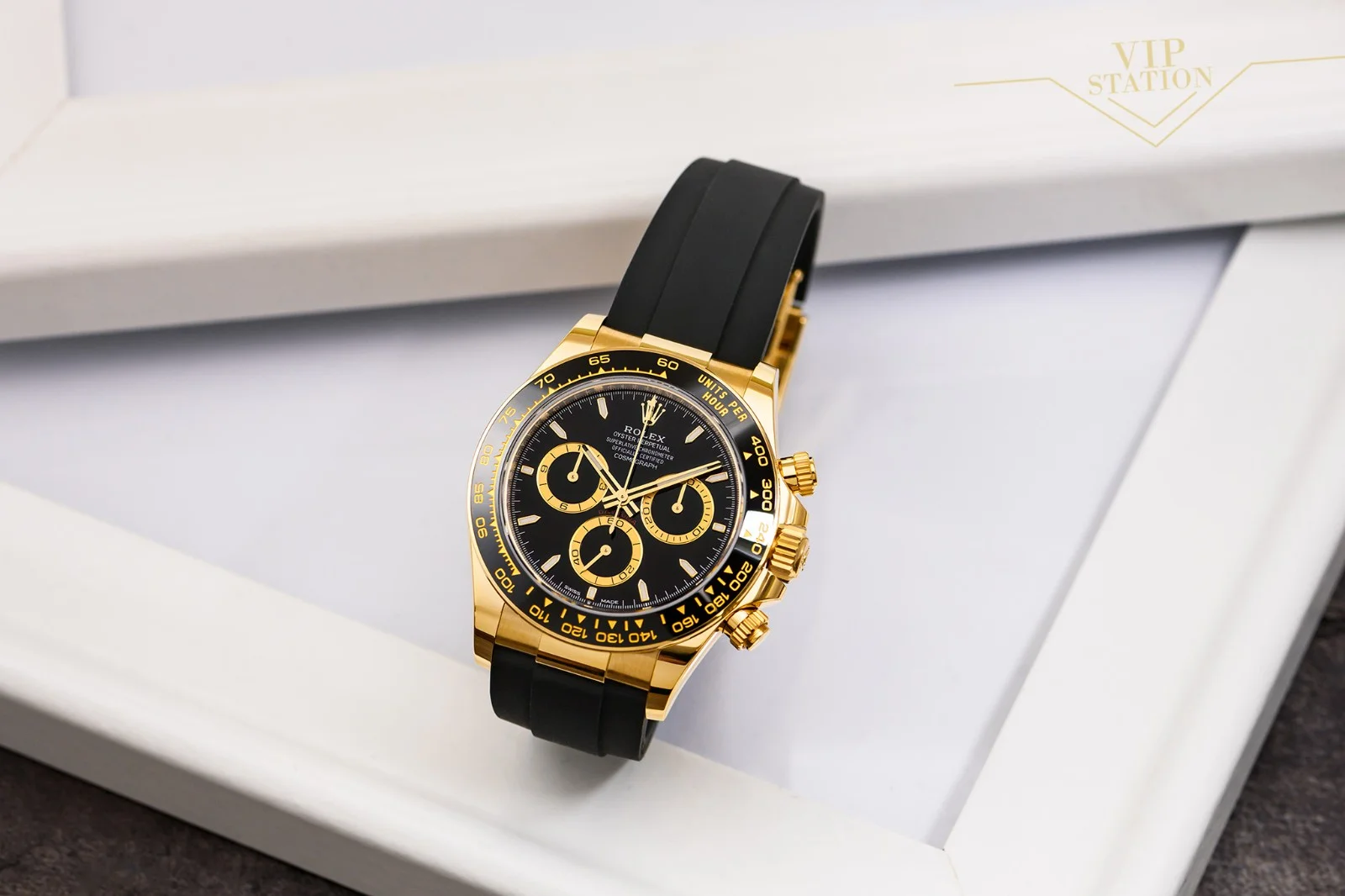 Superclone Rolex Daytona 40 mm Black Dial 126518LN