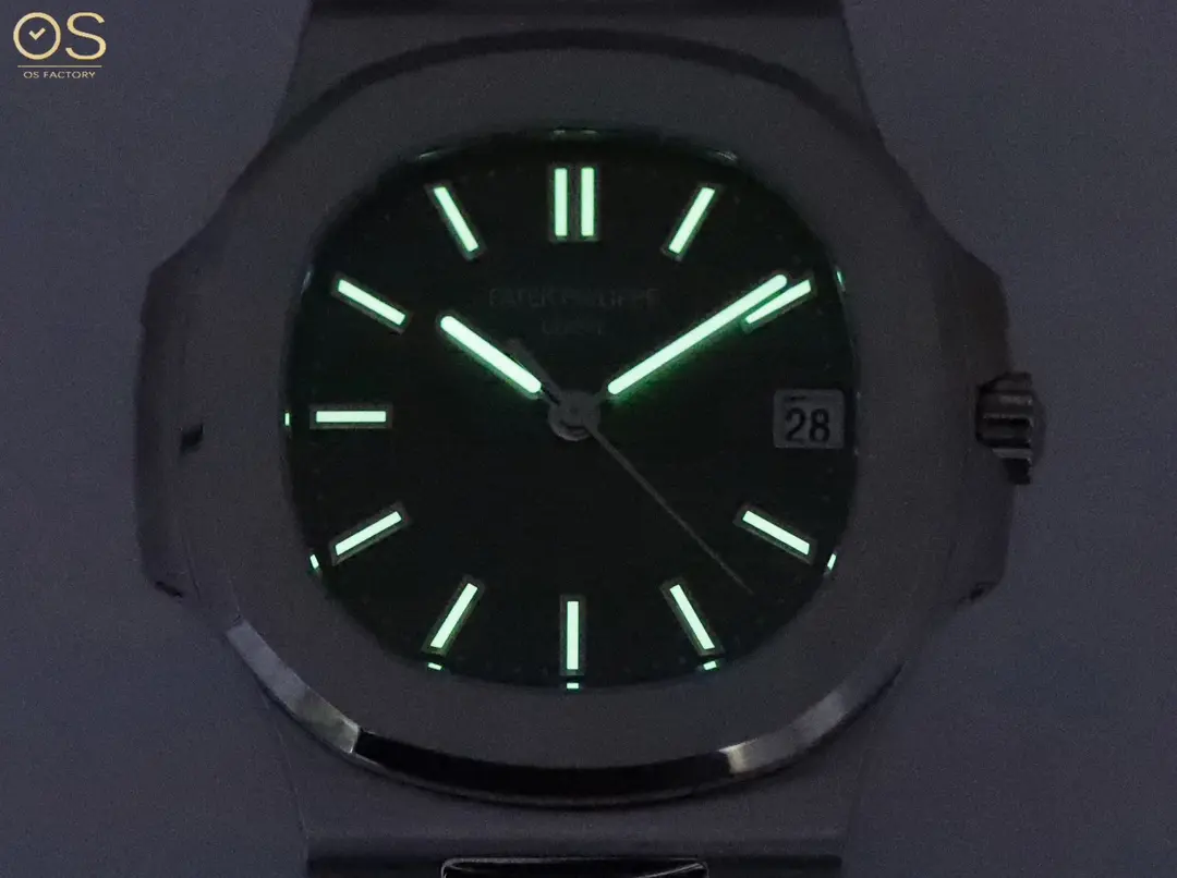 OSFactory Steel King Blue Nautilus Watch