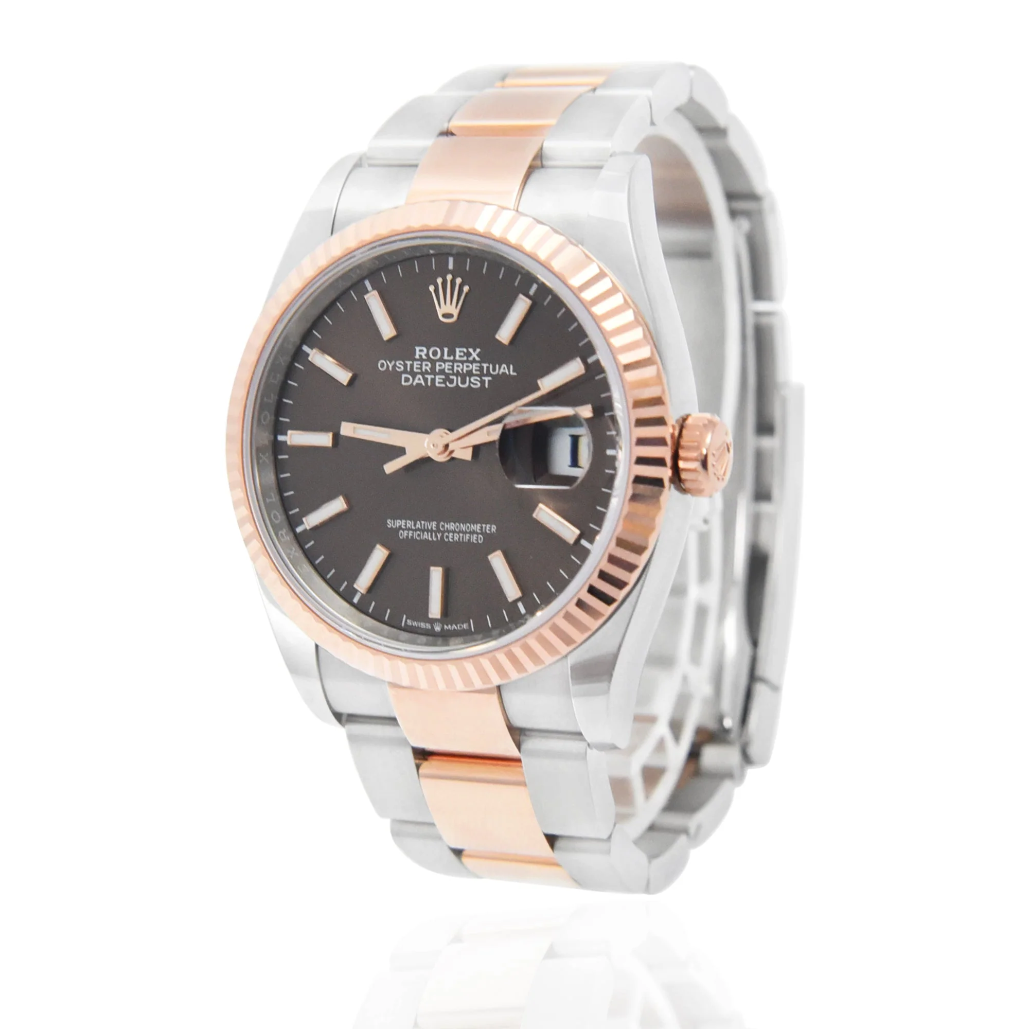 Superclone Rolex Datejust 36 mm Chocolate Dial 126231 Oyster