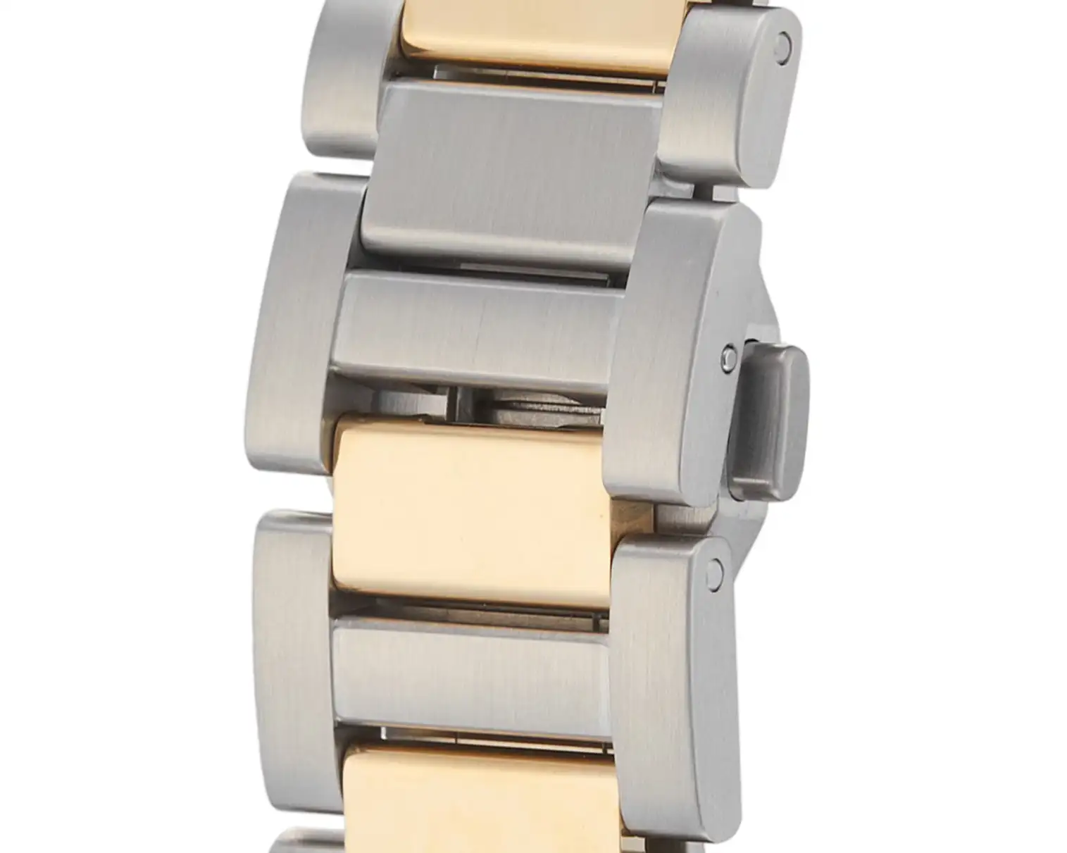 Cartier Pasha de Cartier Women Automatic Silver Stainless Steel 18ct Rose Gold Watch W2PA0008