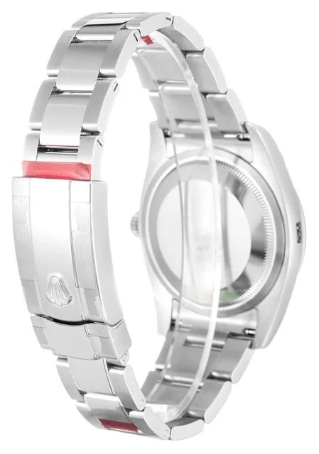 Rolex Datejust 36mm Mother of Pearl   Black Dial 116244