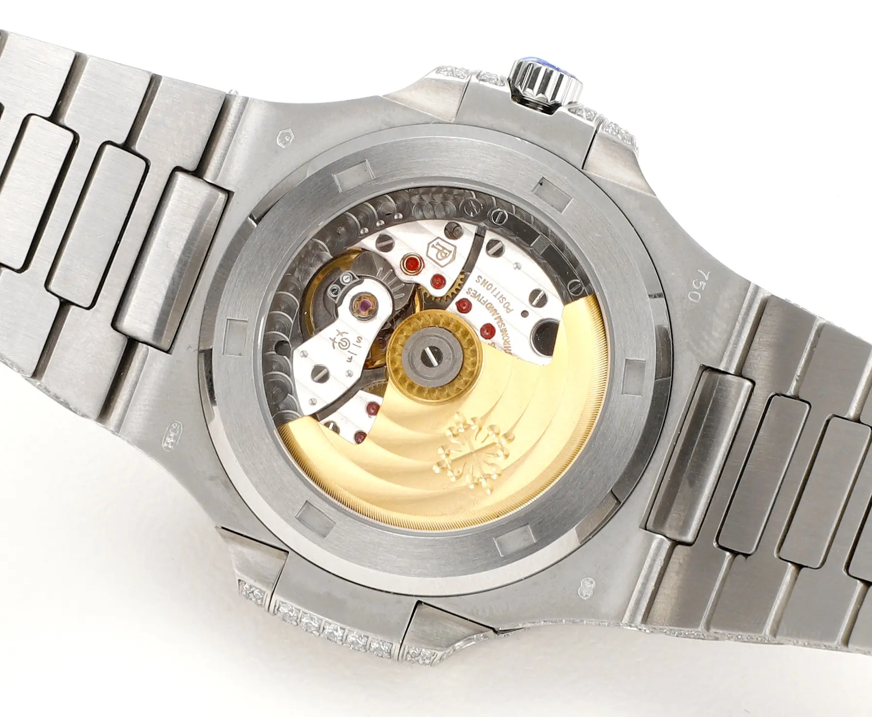 Patek Philippe Nautilus Full Star Platinum Watch
