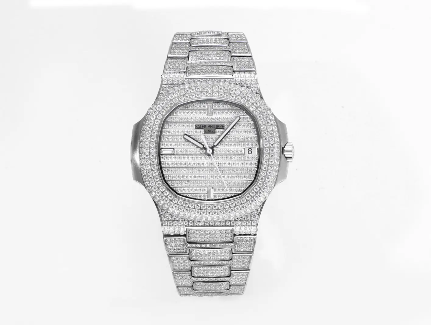 Patek Philippe Nautilus Full Star Watch, Platinum