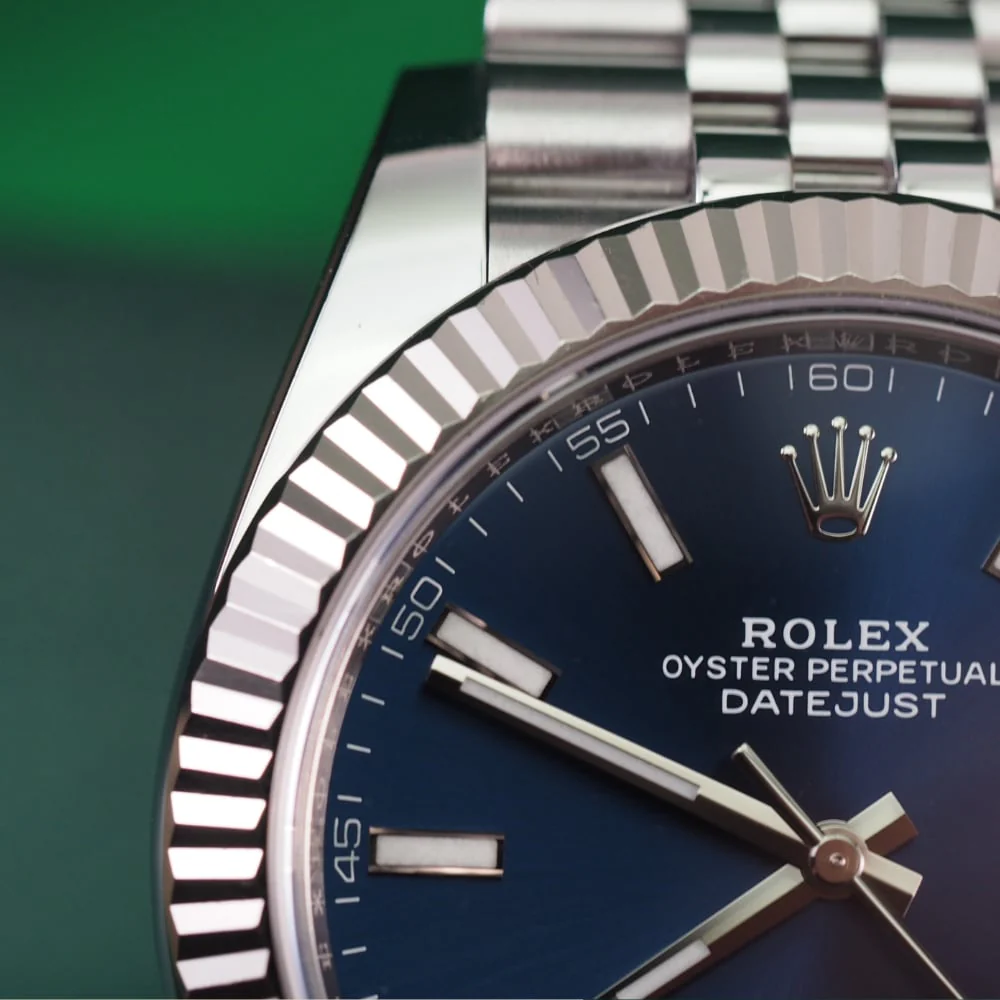 Rolex Datejust 41mm Blue Dial 126334 Jubilee