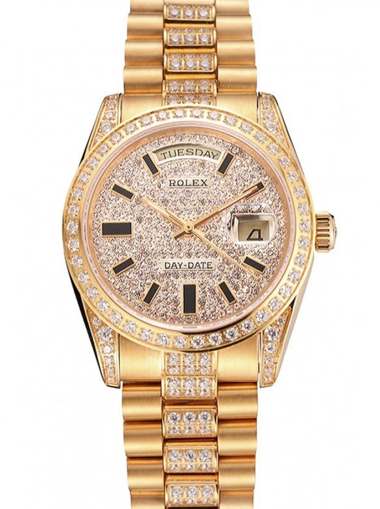 Superclone Rolex Day-Date 36mm White Dial REP016825