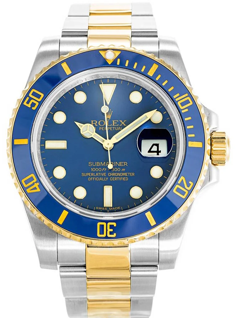 Rolex Submariner 40mm Blue Dial 116613LB  Bluesy