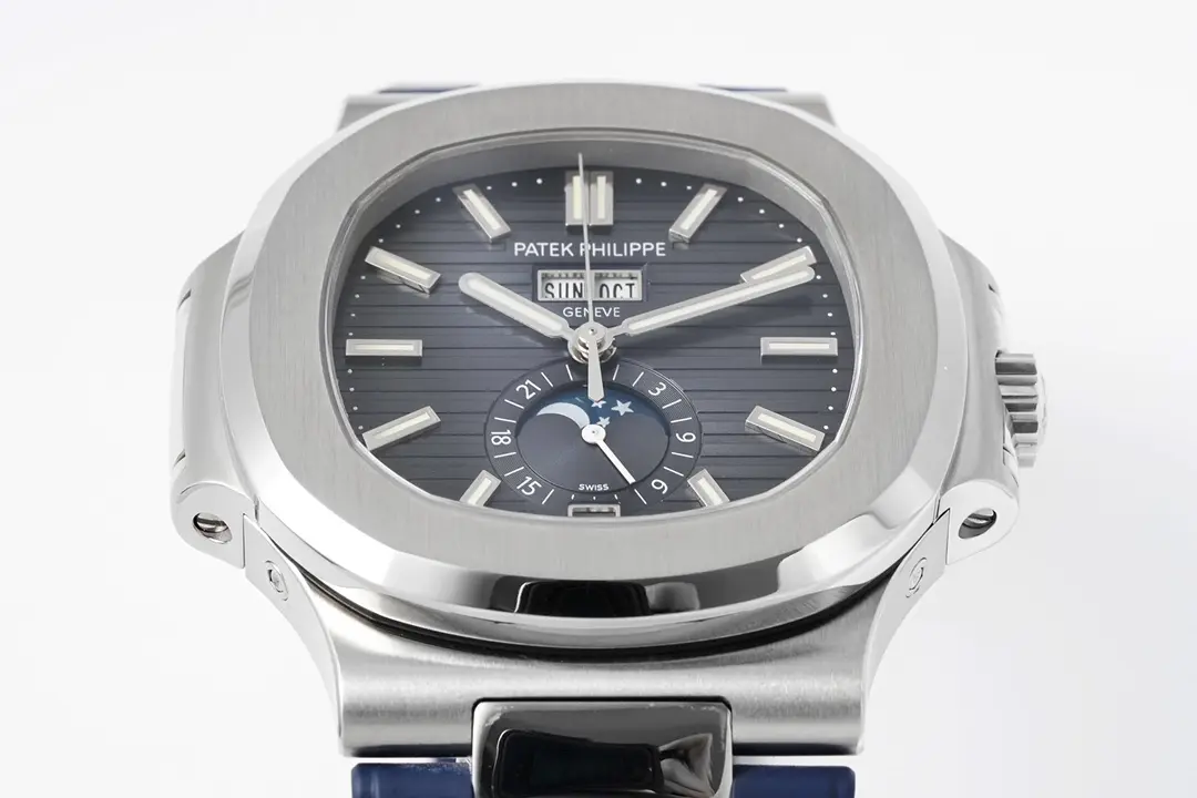 Patek Philippe Blue Nautilus Rubber Watch