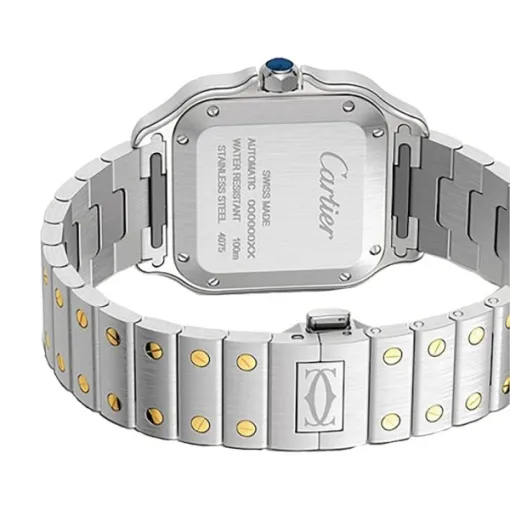 Cartier Santos de Cartier Women Automatic Gold Watch W3SA0007