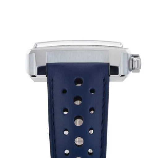 TAG Heuer Monaco Men Automatic Blue Leather Watch CBL2115.FC6494