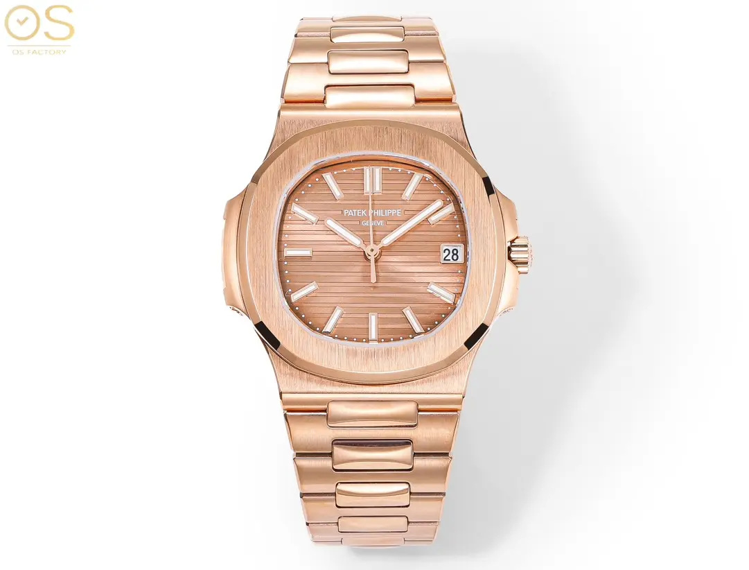 OSFactory Rose Gold Nautilus Style Watch