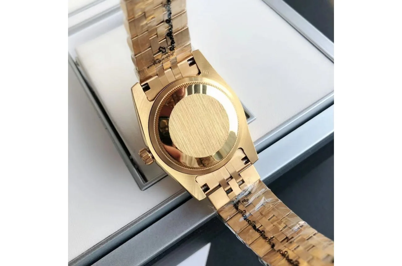 Couple Watches Rolex Datejust 36/28mm RG/RG Jub White/Dial