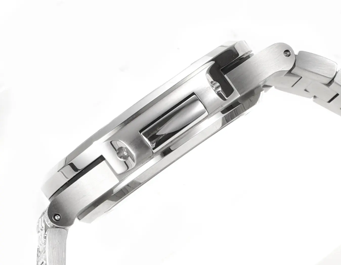 Patek Philippe White Gold Ruby Nautilus Watch