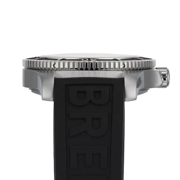 Breitling Superocean Men Automatic Yellow Rubber Watch A17367021I1S2