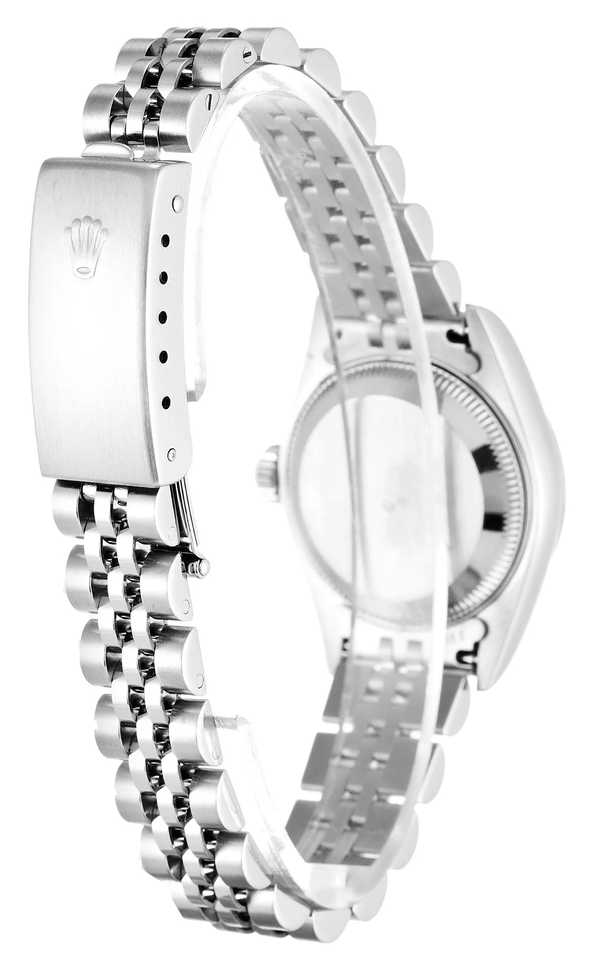 Rolex Lady-Datejust 26mm Mother of Pearl   Black Dial 79174