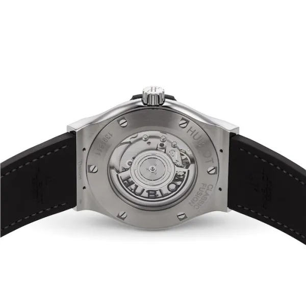 Hublot Classic Fusion Men Automatic Grey Alligator Watch 542.NX.7071.LR