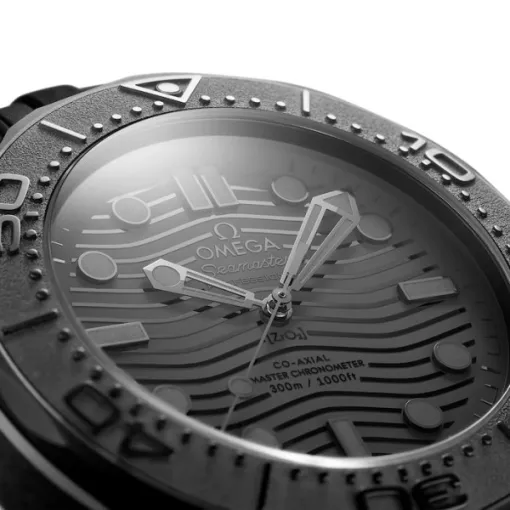 Omega Seamaster Men Automatic Black Rubber Watch O21092442001003