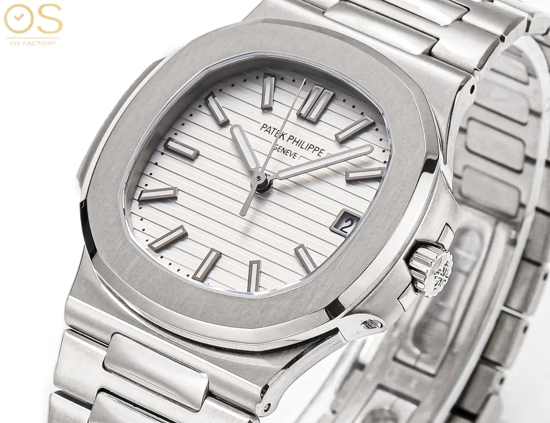 OSFactory Steel King Silver Nautilus Watch