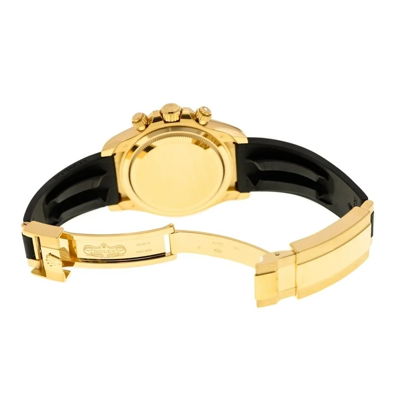 Superclone Rolex Daytona 40 mm Black Dial Yellow Gold 126518LN