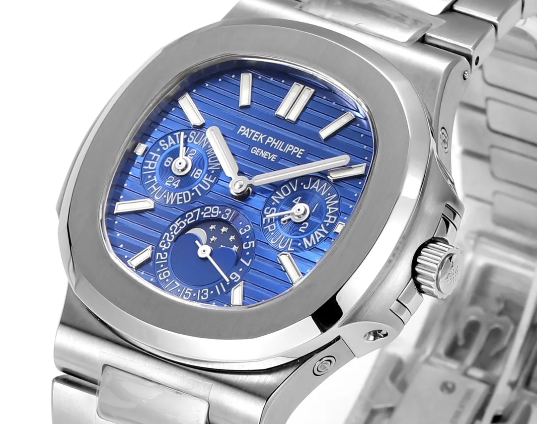 Patek Philippe Blue Nautilus Perpetual Calendar