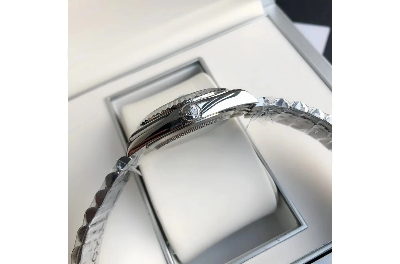 Couple Watches Rolex Datejust 36/28mm SS/SS Jub Green/Dia