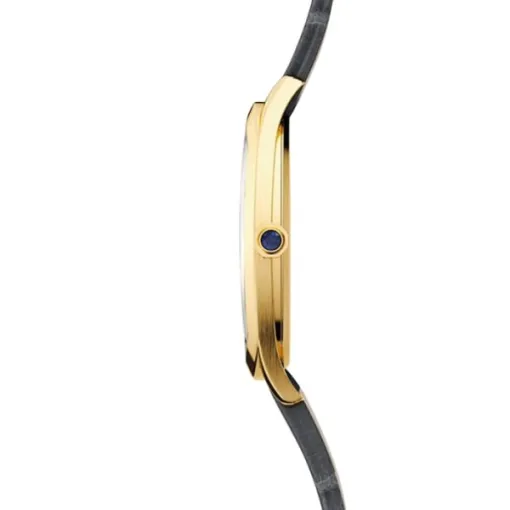 Cartier Drive de Cartier Men Automatic Silver Leather Watch WGNM0011