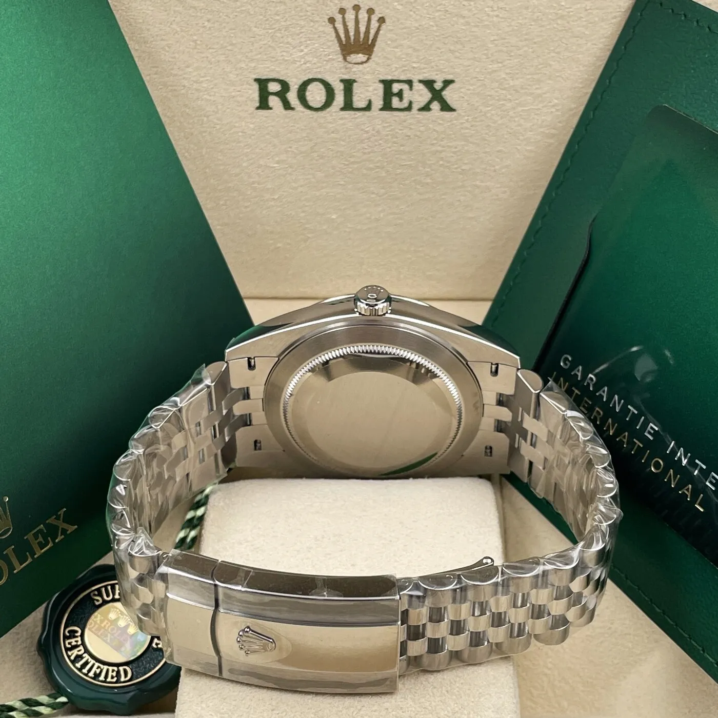 Rolex Datejust 41mm White Dial 126334 Jubilee Flutted