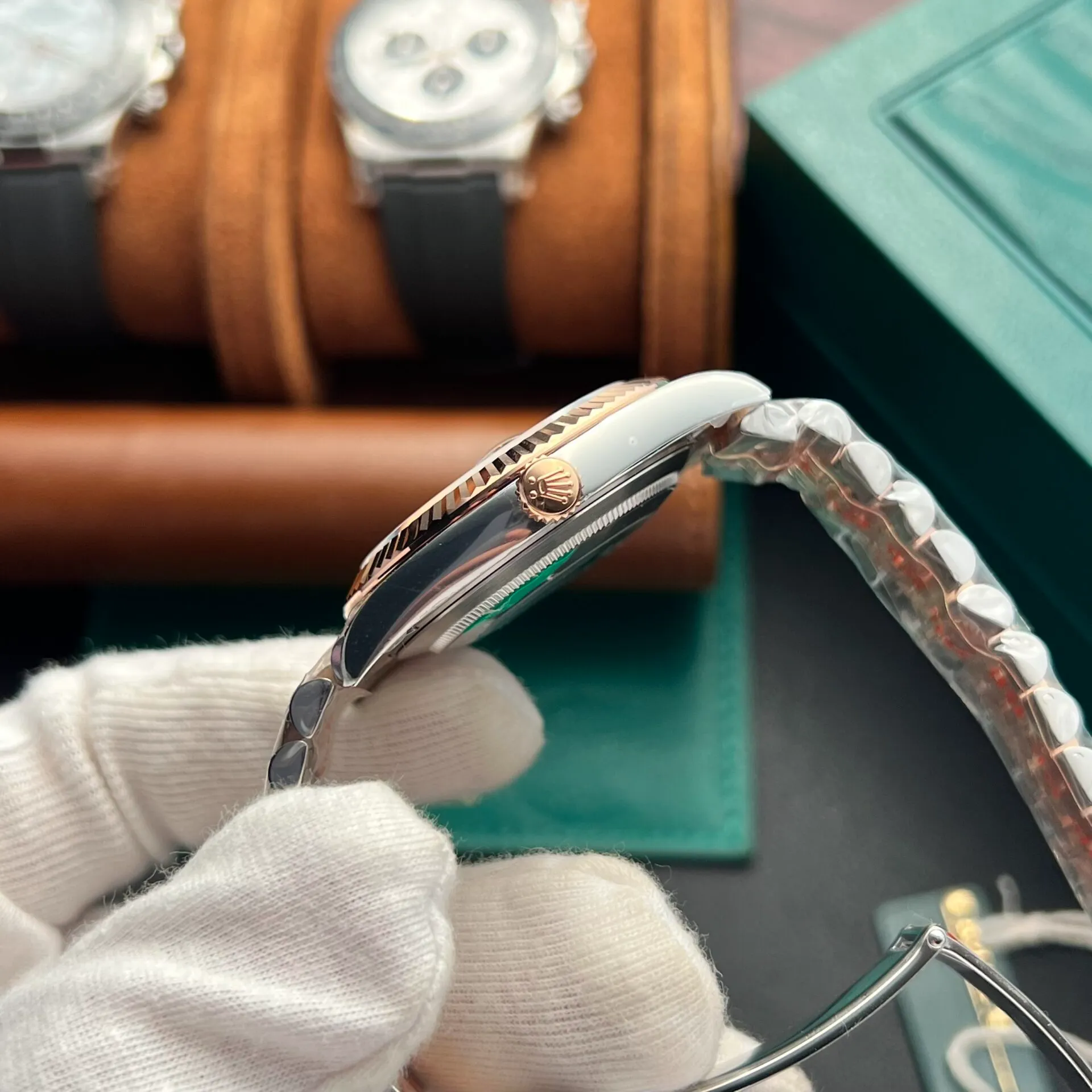 Superclone Rolex Datejust 41 mm Chocolate Dial 126331 Jubilee