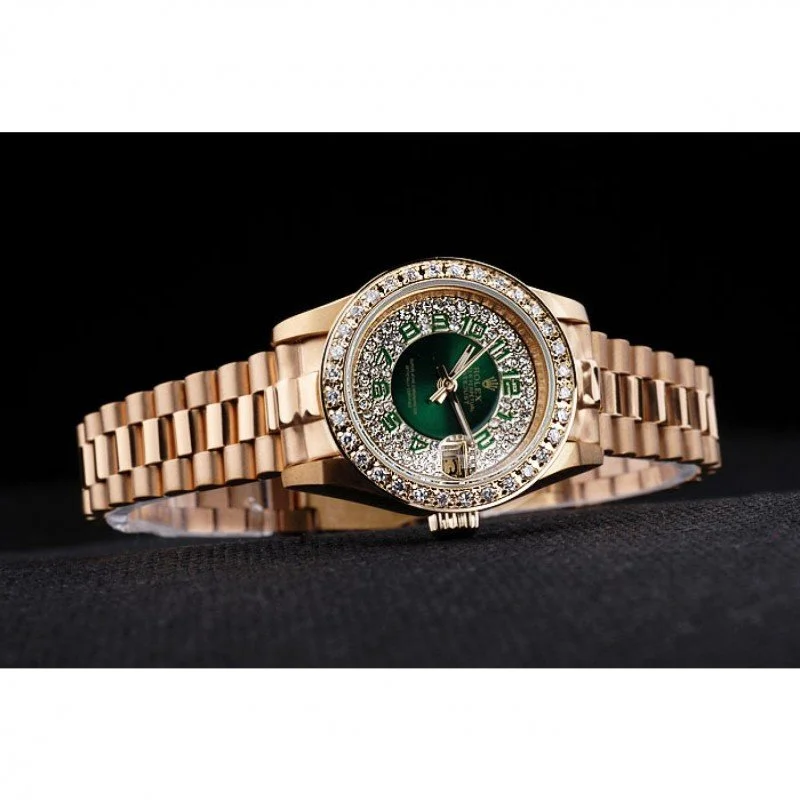 Rolex Datejust 28mm Green Dial RL39