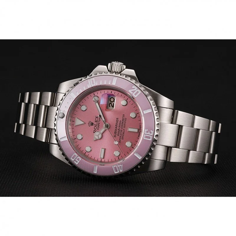 Superclone Rolex Submariner 41mm Pink Dial 1453980