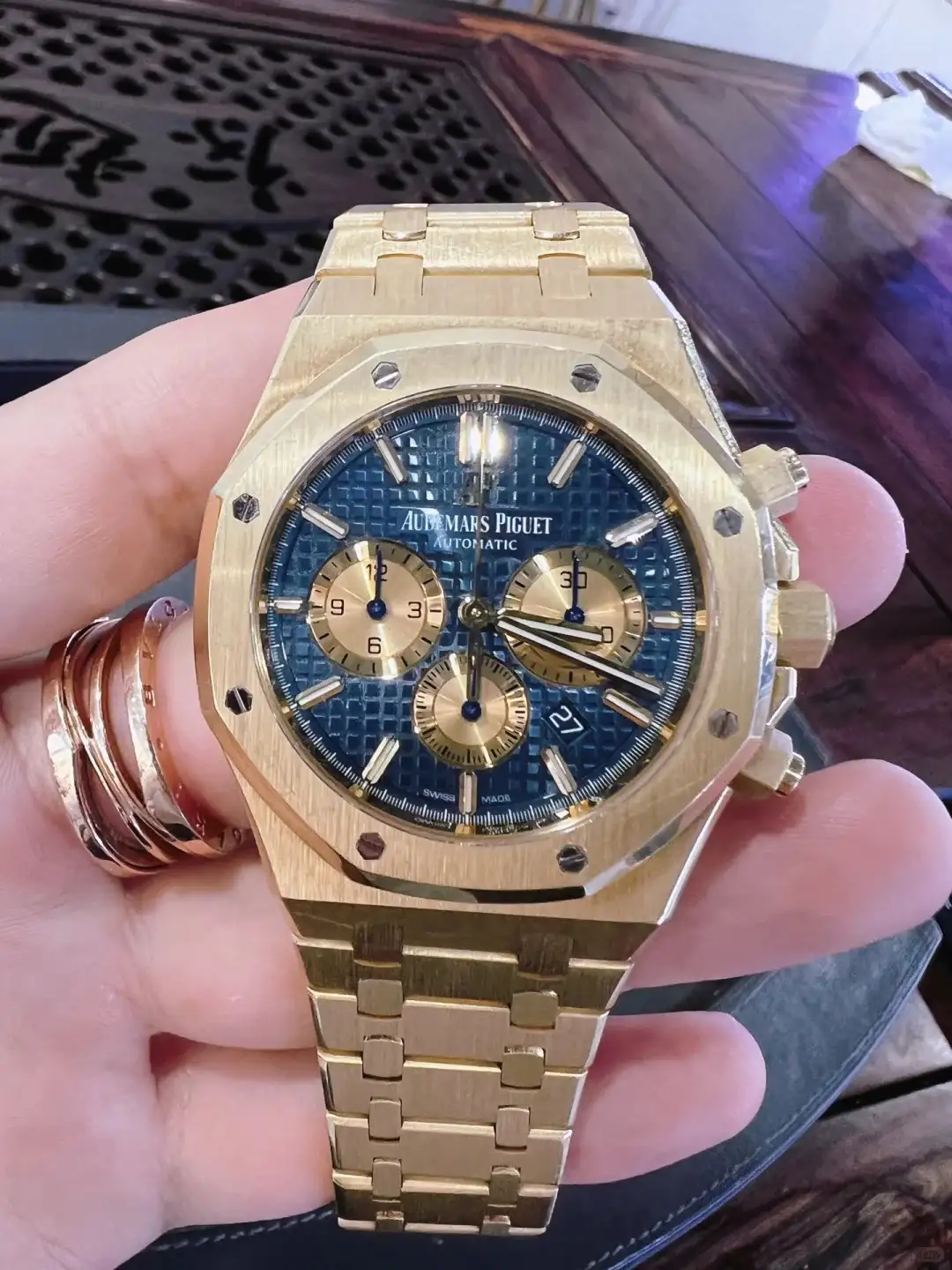 Audemars Piguet Royal Oak Offshore Selfwinding Chronograph Blue 26331BA.OO.1220BA.01