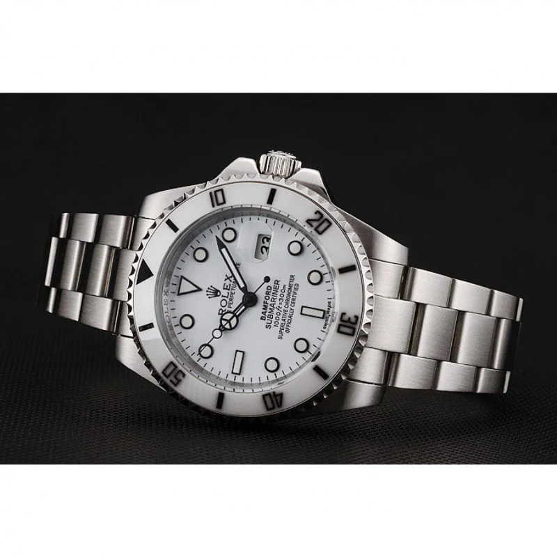 Rolex Submariner 40mm White Dial 1453863
