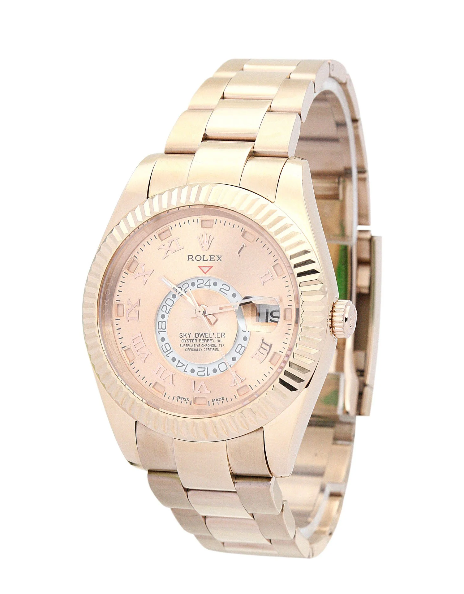 Rolex Sky-Dweller 42mm Champagne Dial 326938-2