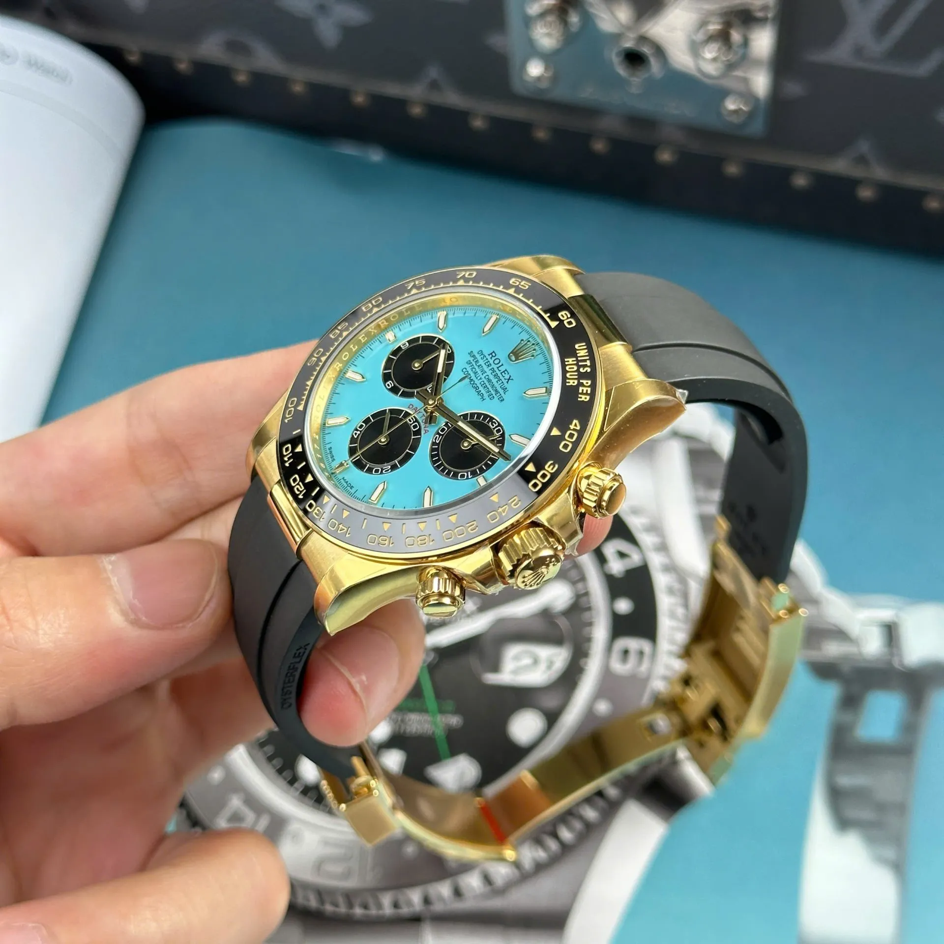 Superclone Rolex Daytona 40 mm 126518LN Tiffany Dial