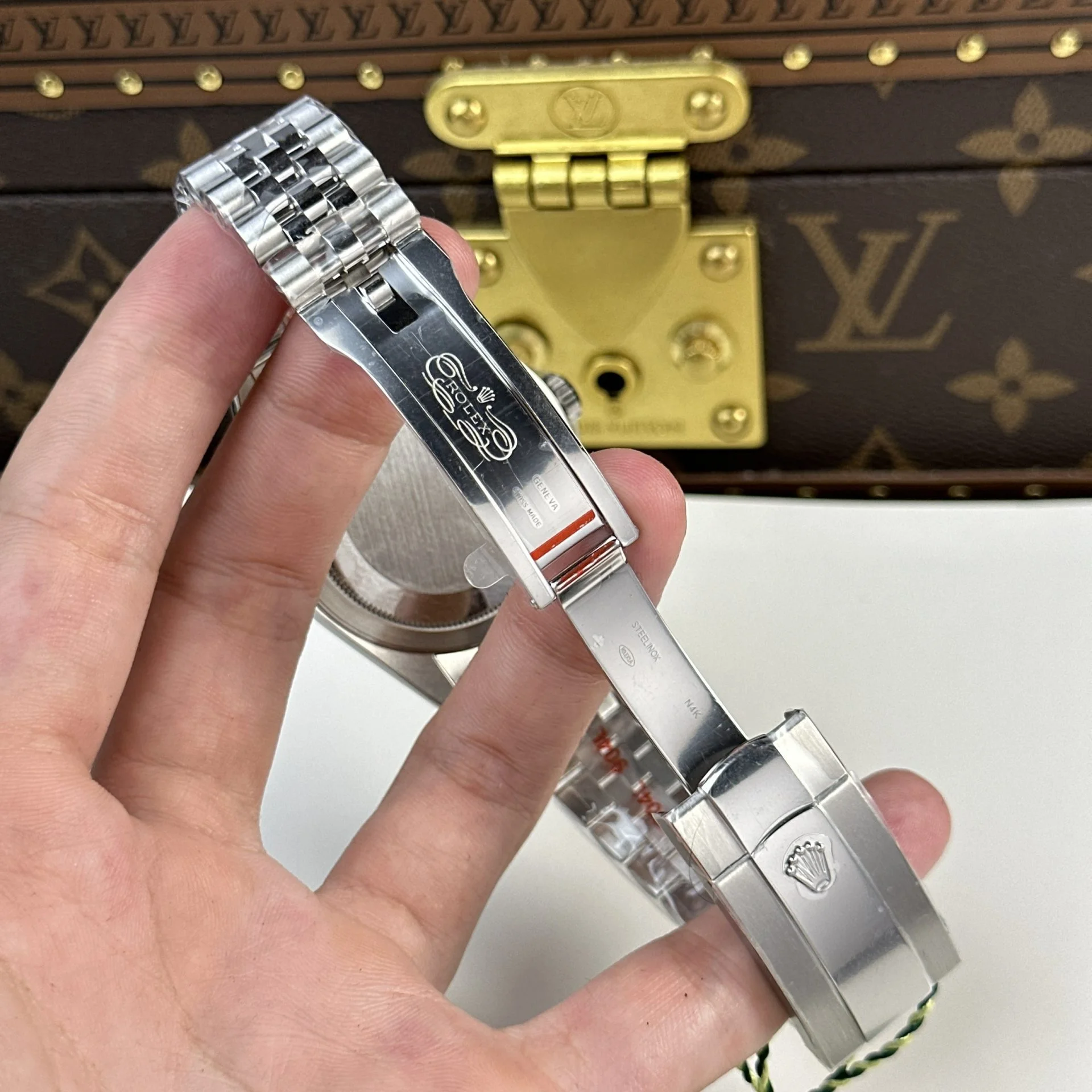 Superclone Rolex Sky-Dweller 42 mm Mint green Dial 336934 Jubilee