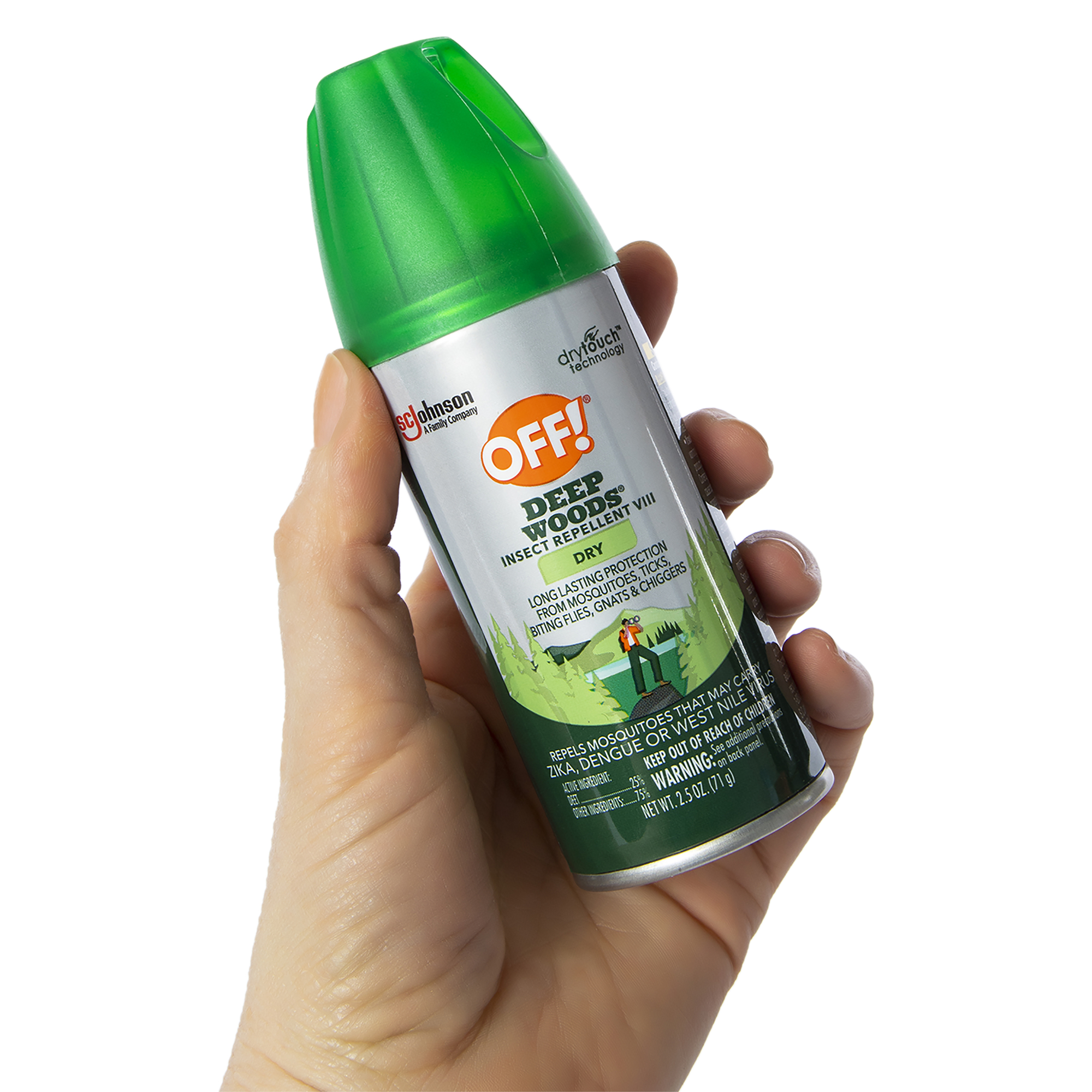 off!® deep woods insect repellent viii dry spray 2.5oz