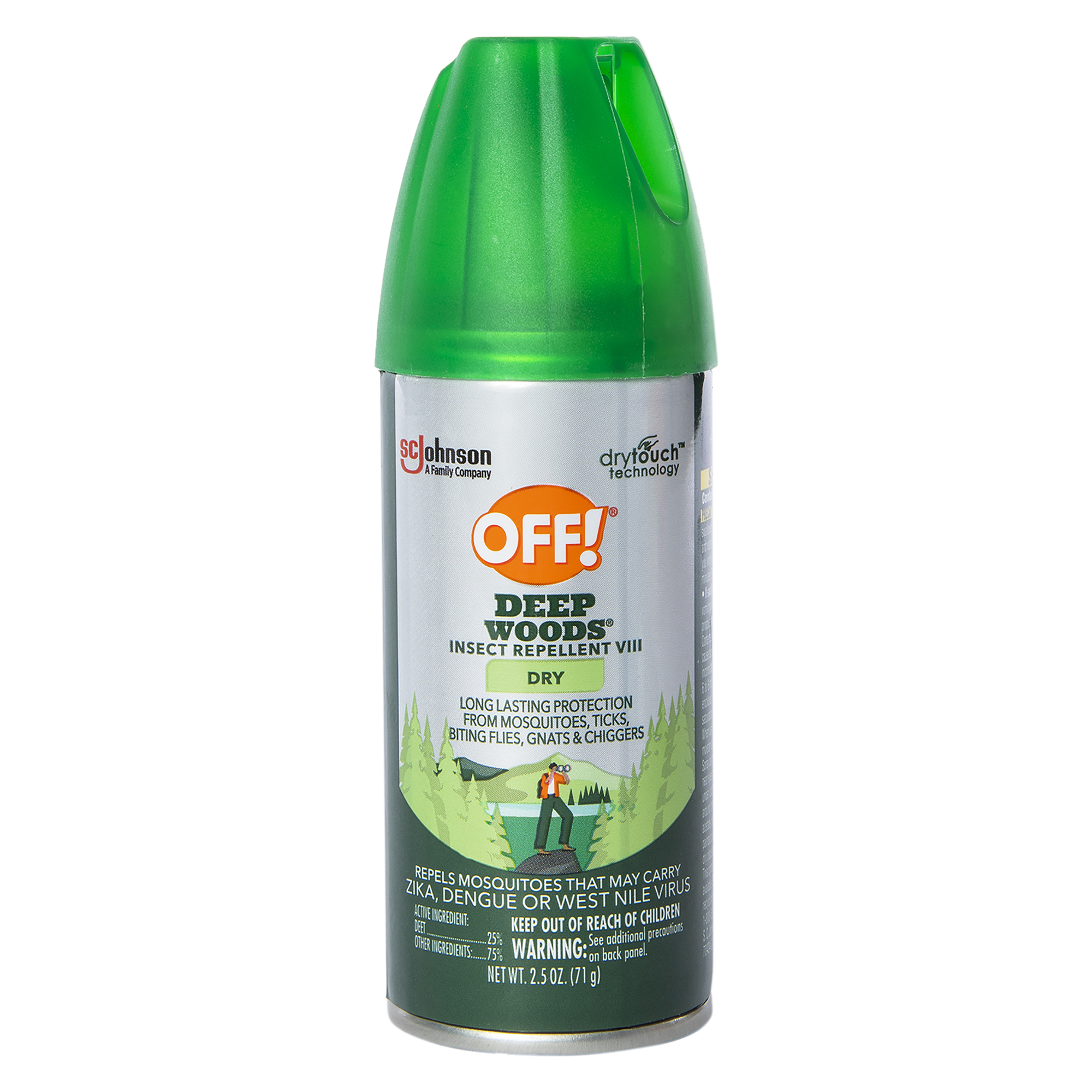 off!® deep woods insect repellent viii dry spray 2.5oz