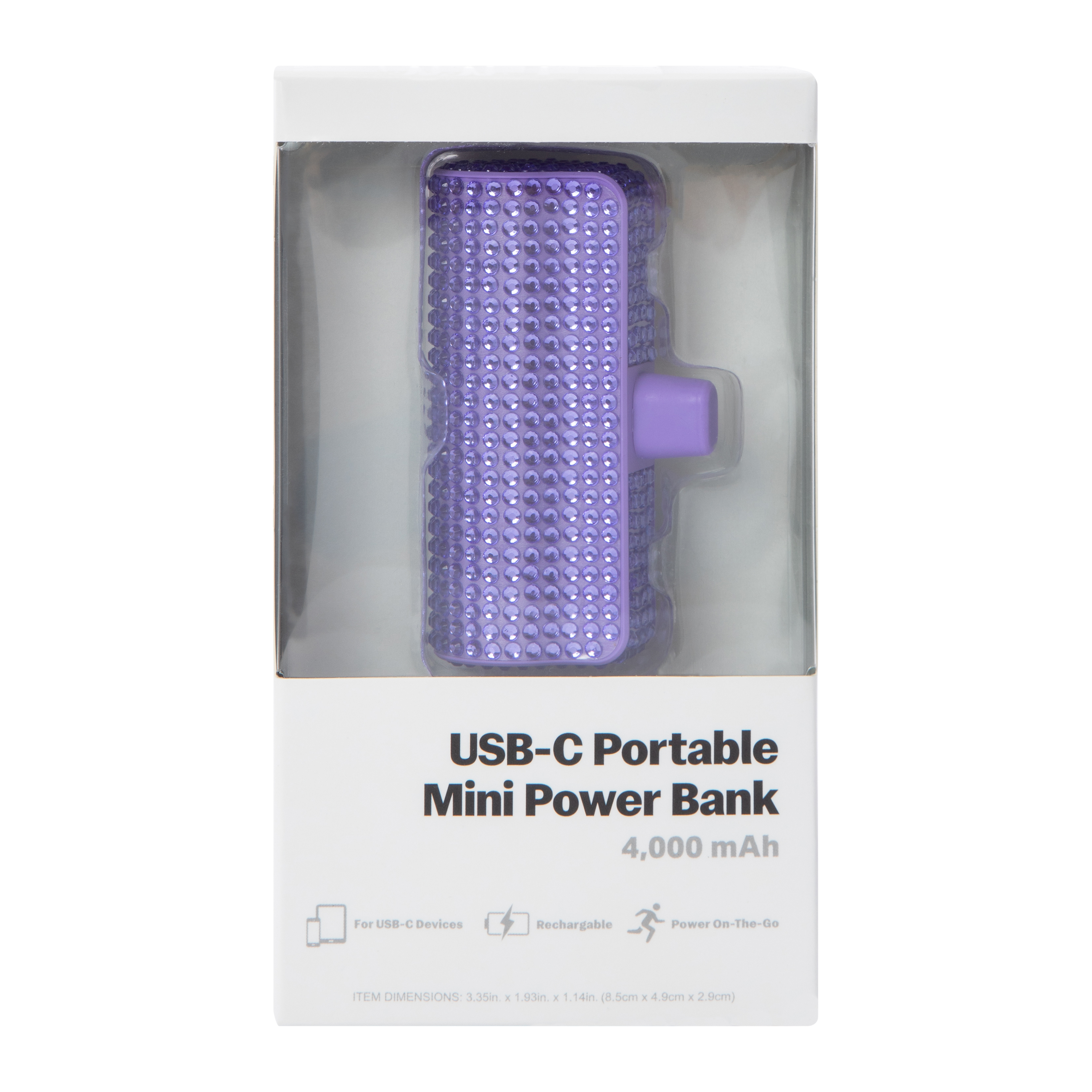4000 mAh USB-C Portable Mini Power Bank