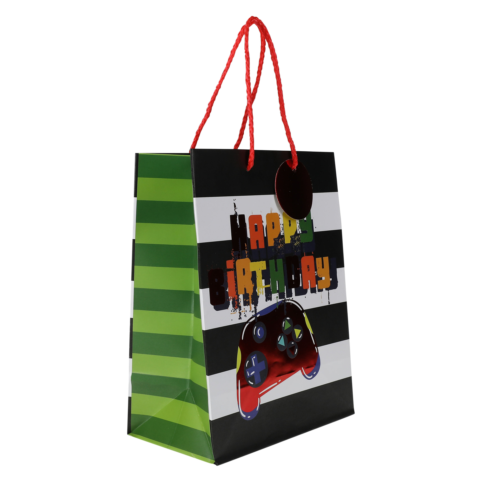 medium print gift bag 9in x 7in