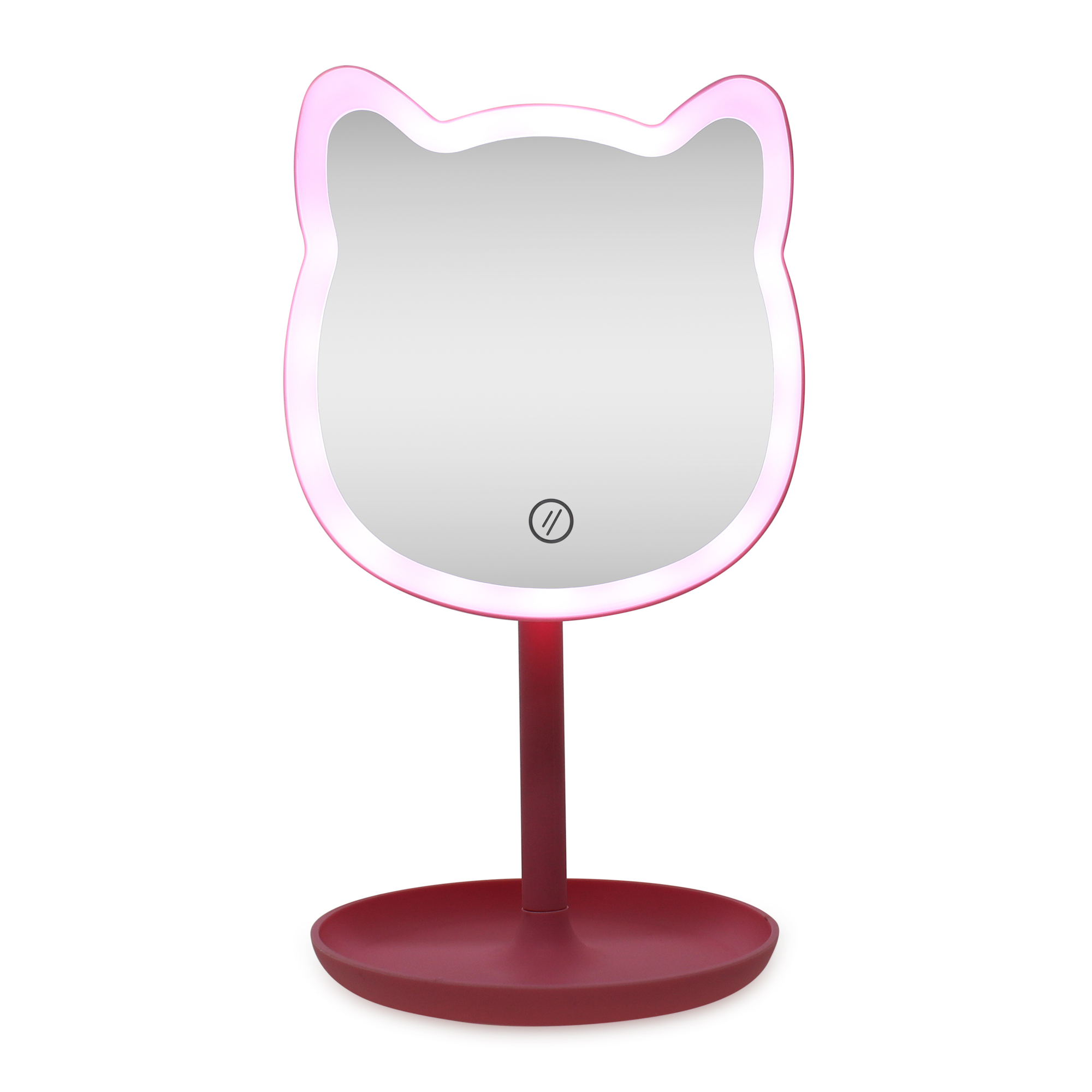 cat shape LED vanity mirror