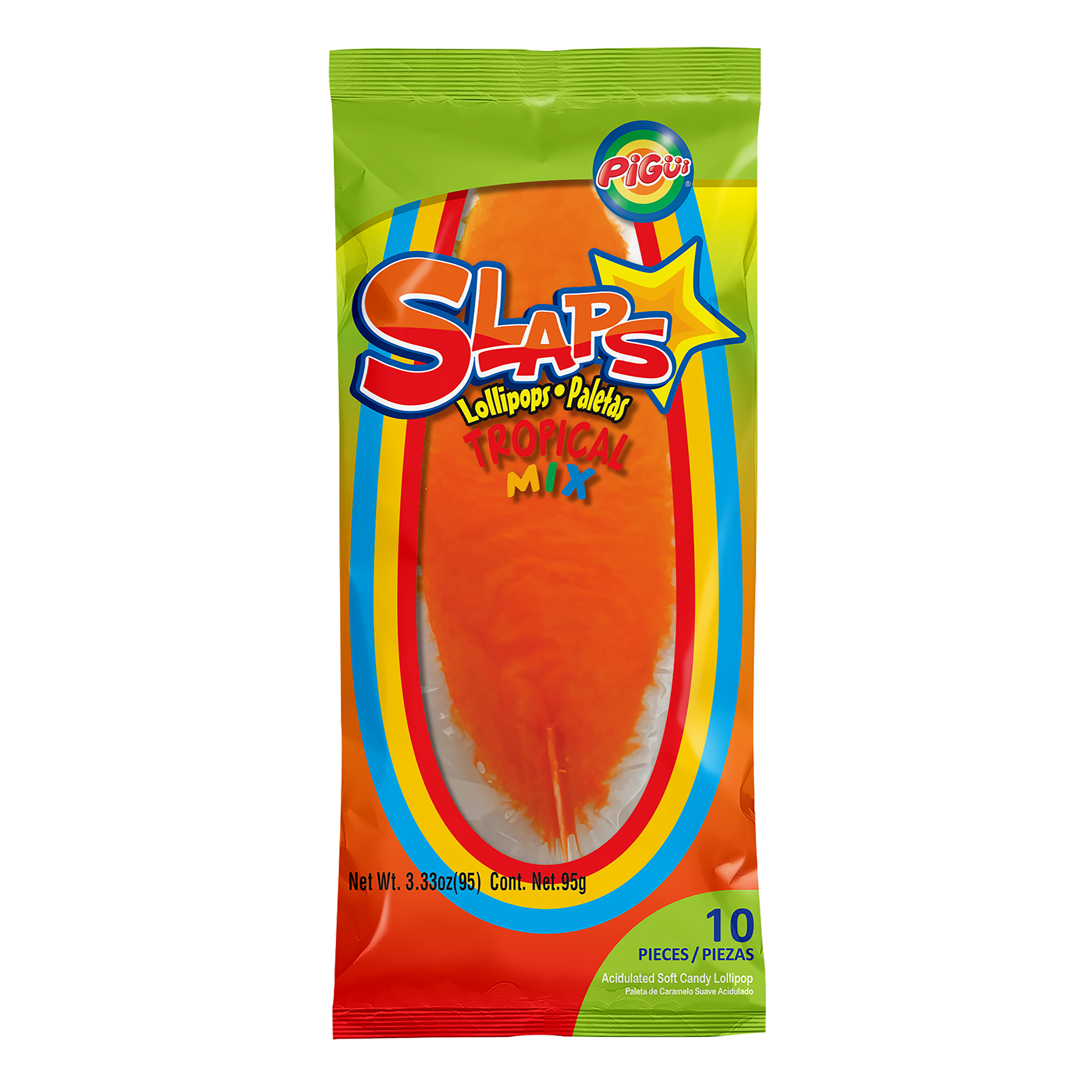 pigui® slaps lollipops 10-count