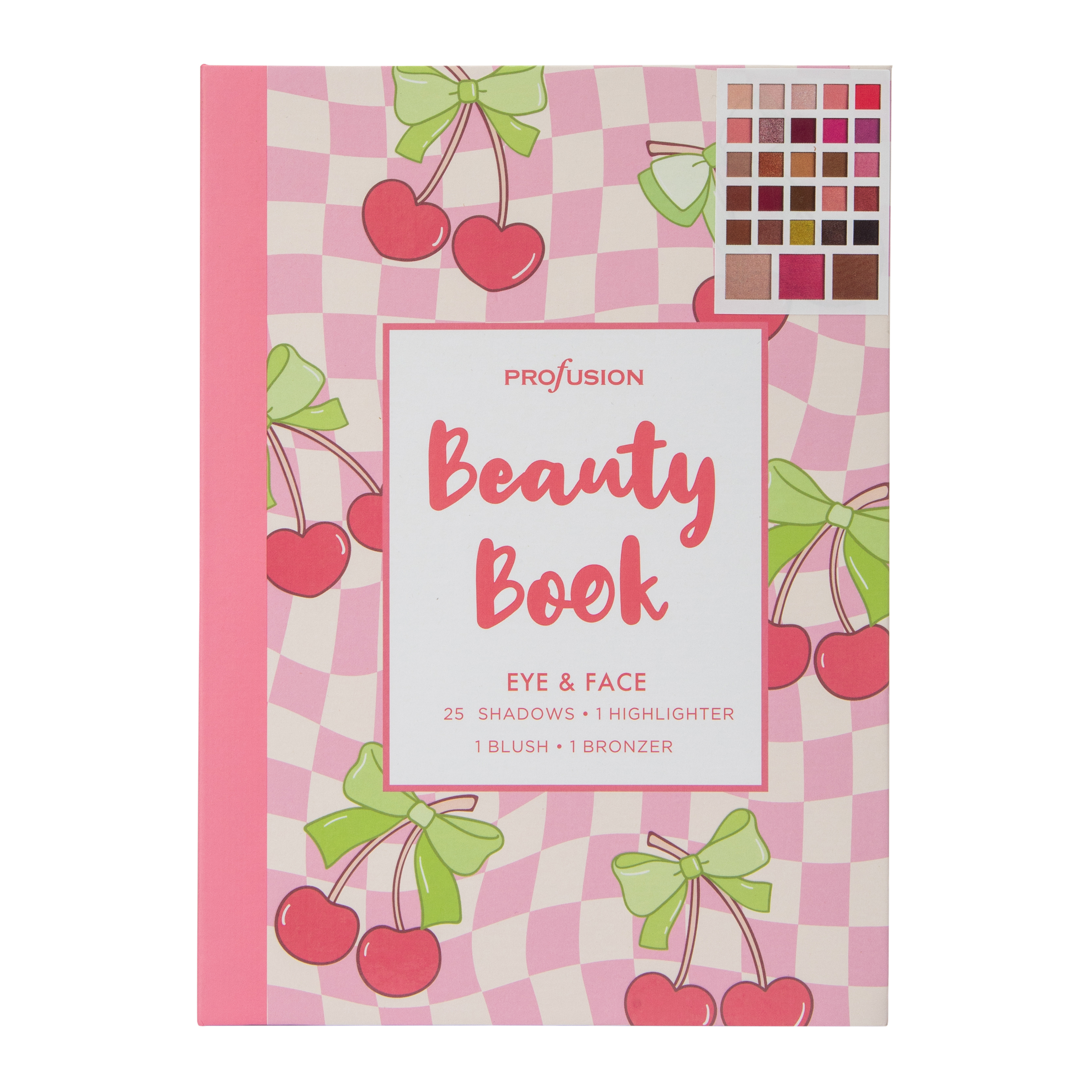 Profusion Eye & Face Beauty Book - Checkered Cherry